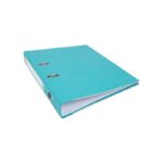Biblioraft plastifiat Noki, A4, portret, 5cm, buzunar eticheta, inele metalice - imagine 5