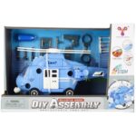 Elicopter cu accesorii MegaCreative 499168, 35cm, cu sunete si lumini, plastic, multicolor, 3+ ani