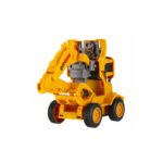 Utilaj de constructie MegaCreative 501590, 15cm, diverse modele, plastic, galben, 3+ ani - imagine 14