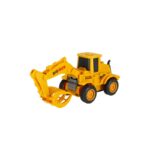 Utilaj de constructie MegaCreative 501590, 15cm, diverse modele, plastic, galben, 3+ ani - imagine 4