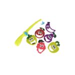 Set de pescuit - undita si fructe - 7 piese, MegaCreative 511324, 3+ ani - imagine 5