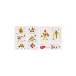 Jucarie set valiza mosaic MegaCreative, 482948, 106 piese - imagine 4