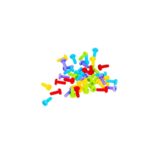 Jucarie set valiza mosaic MegaCreative, 482948, 106 piese - imagine 7